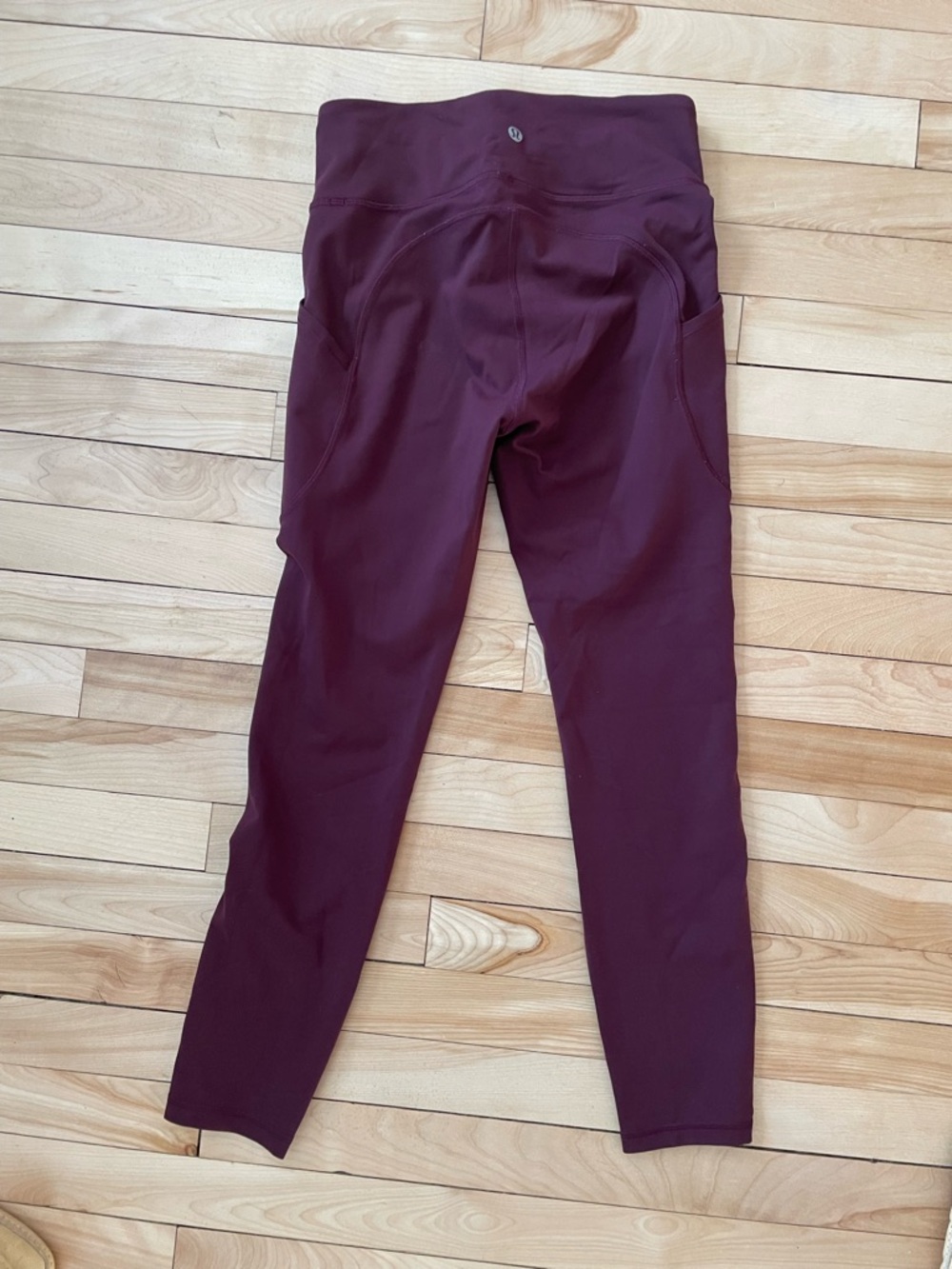lululemon athletica Burgundy High-Rise Leggings